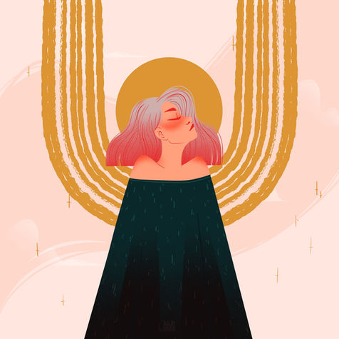 Illustration personnelle par Anju Draw — illustratrice freelance Auckland