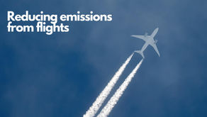 Reducing your emissions from flights