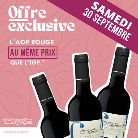 Offre exclusive 📣