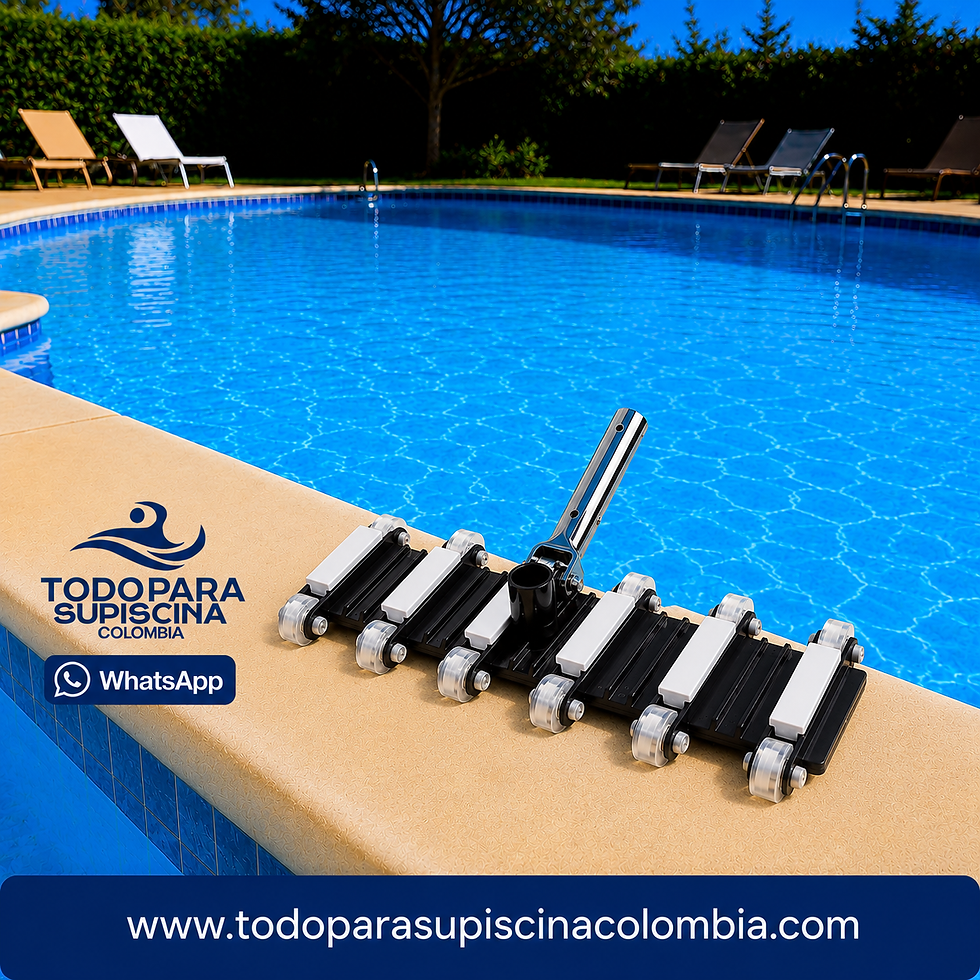 Miniatura: Aspiradora para Piscina concreto | 12 ruedas 