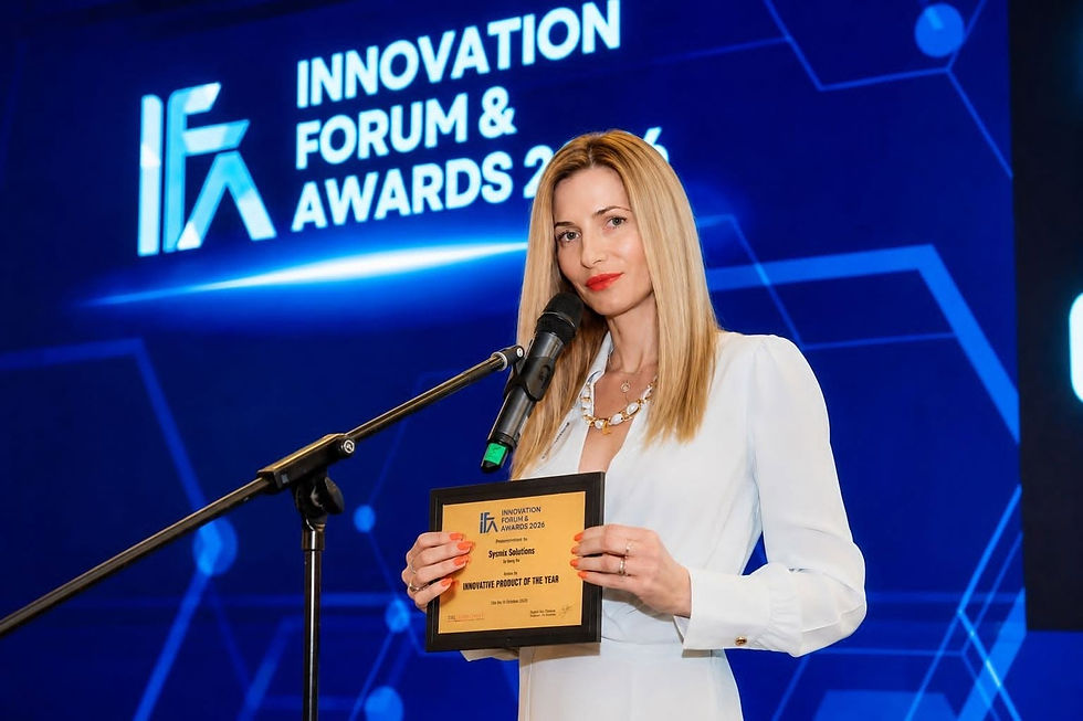 🏆 SysAgria by Syswin Solutions a câștigat premiul „Innovative Product of the Year” în cadrul Innovation Forum & Awards 2026!