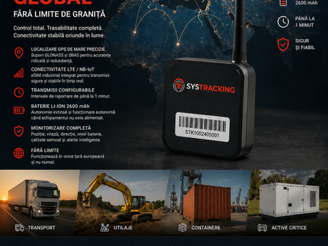 SysTracking – asset tracking global cu conectivitate inteligentă