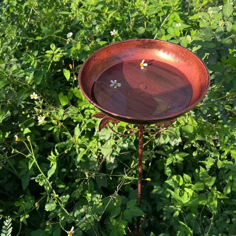 Thumbnail: Vintage Bird Bath and Feeder Combination
