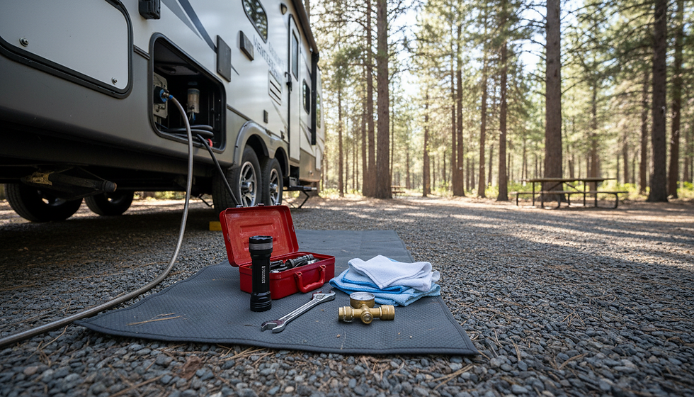How to Diagnose RV Plumbing Issues Like a Pro
