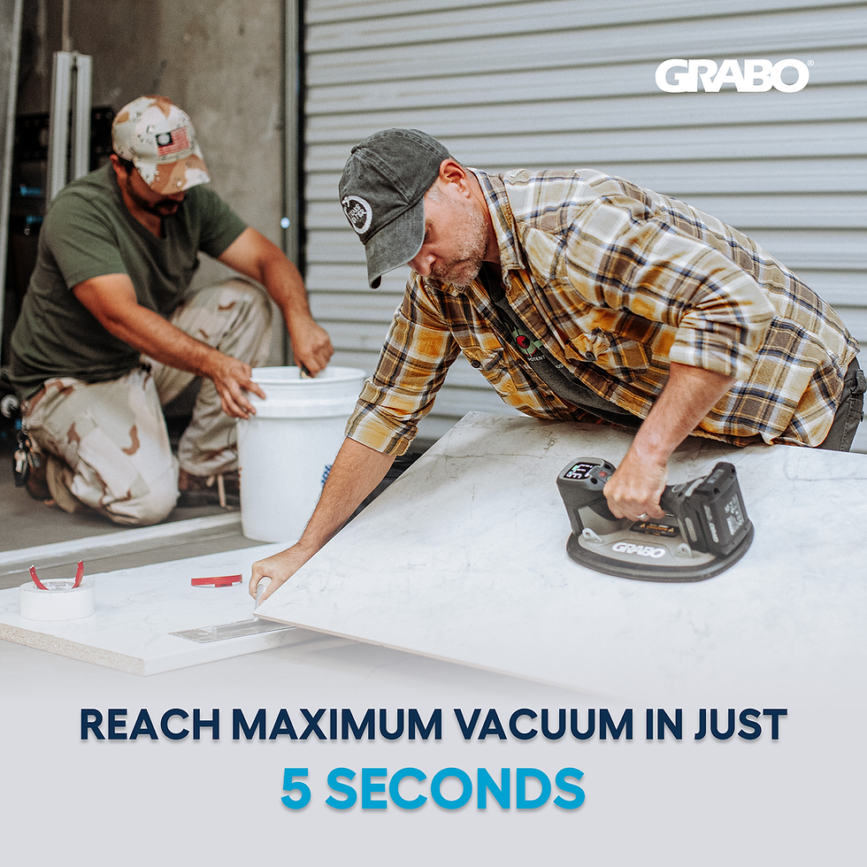 Thumbnail: GRABO Pro Brushless Vacuum Suction Gripper 375 Lb, Tool Only, No Battery