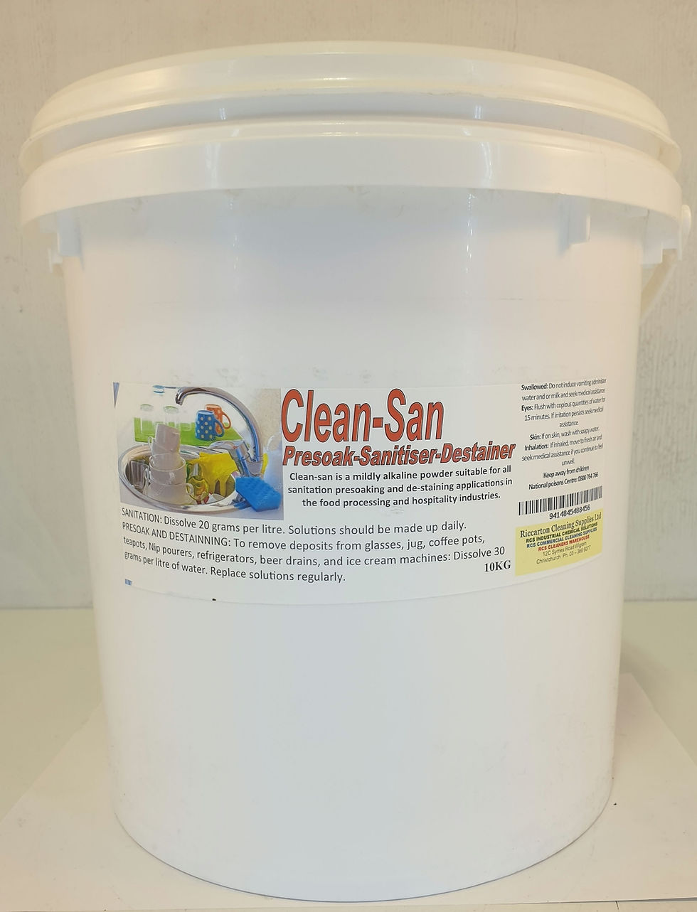 Thumbnail: Clean San Presoak- Sanitizer- De-Stainer