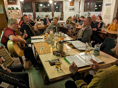 musikanten abend in friedrichsthal gasthof burgschänke