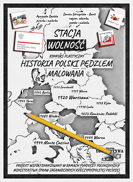 Staca Wolność - Historia PolskiPędzlem Malowana (plakat 2)