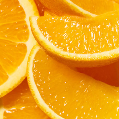 jus, fruit, tranches, orange