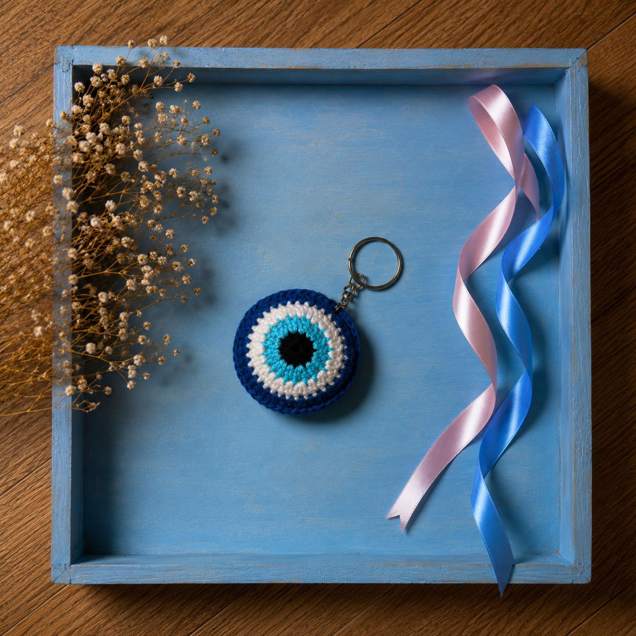 Evil-Eye Keychain