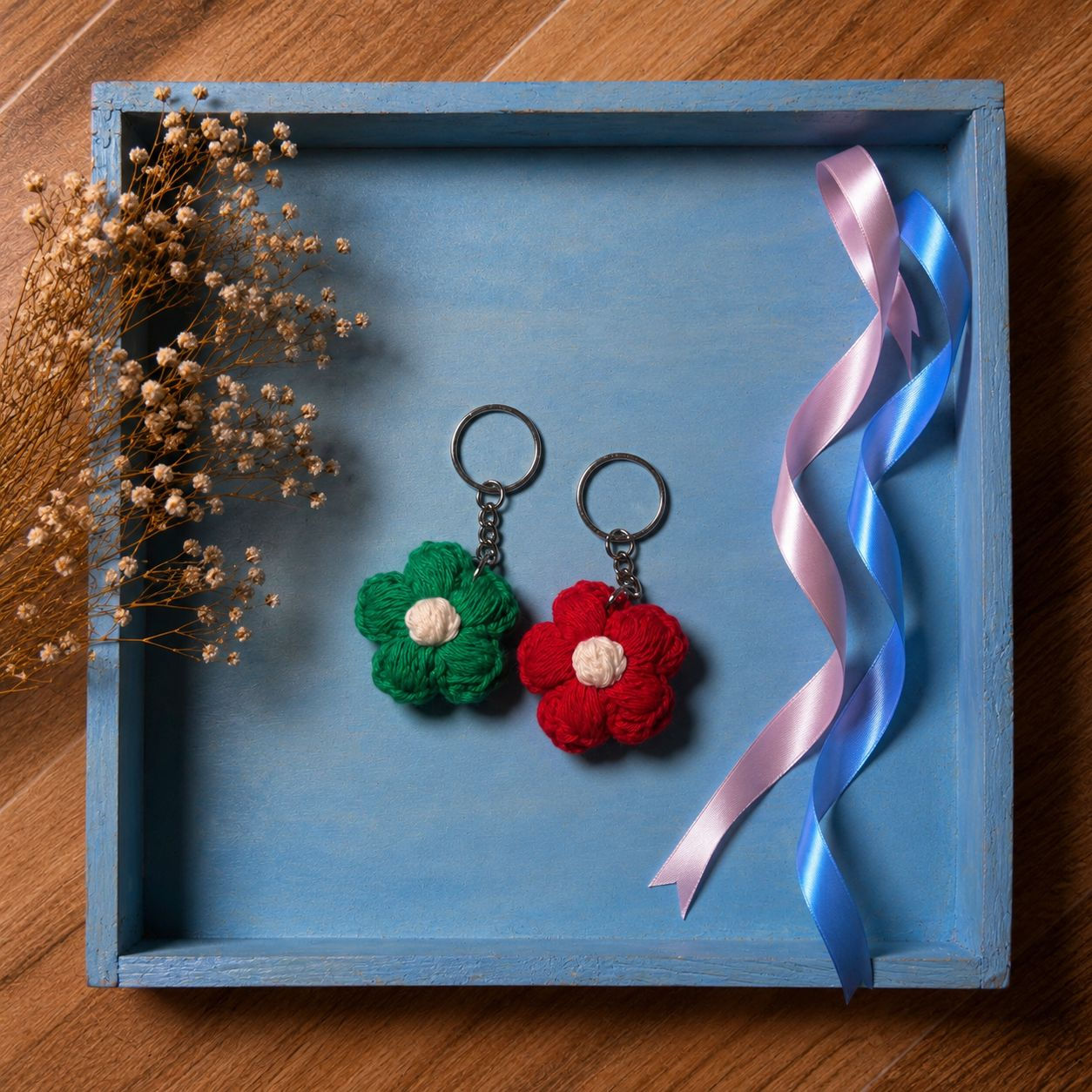Flower Keychain