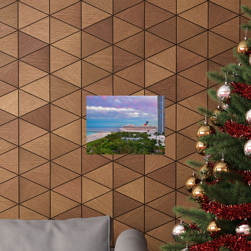 Miniatura: Tropical Cruise Wall Art Poster