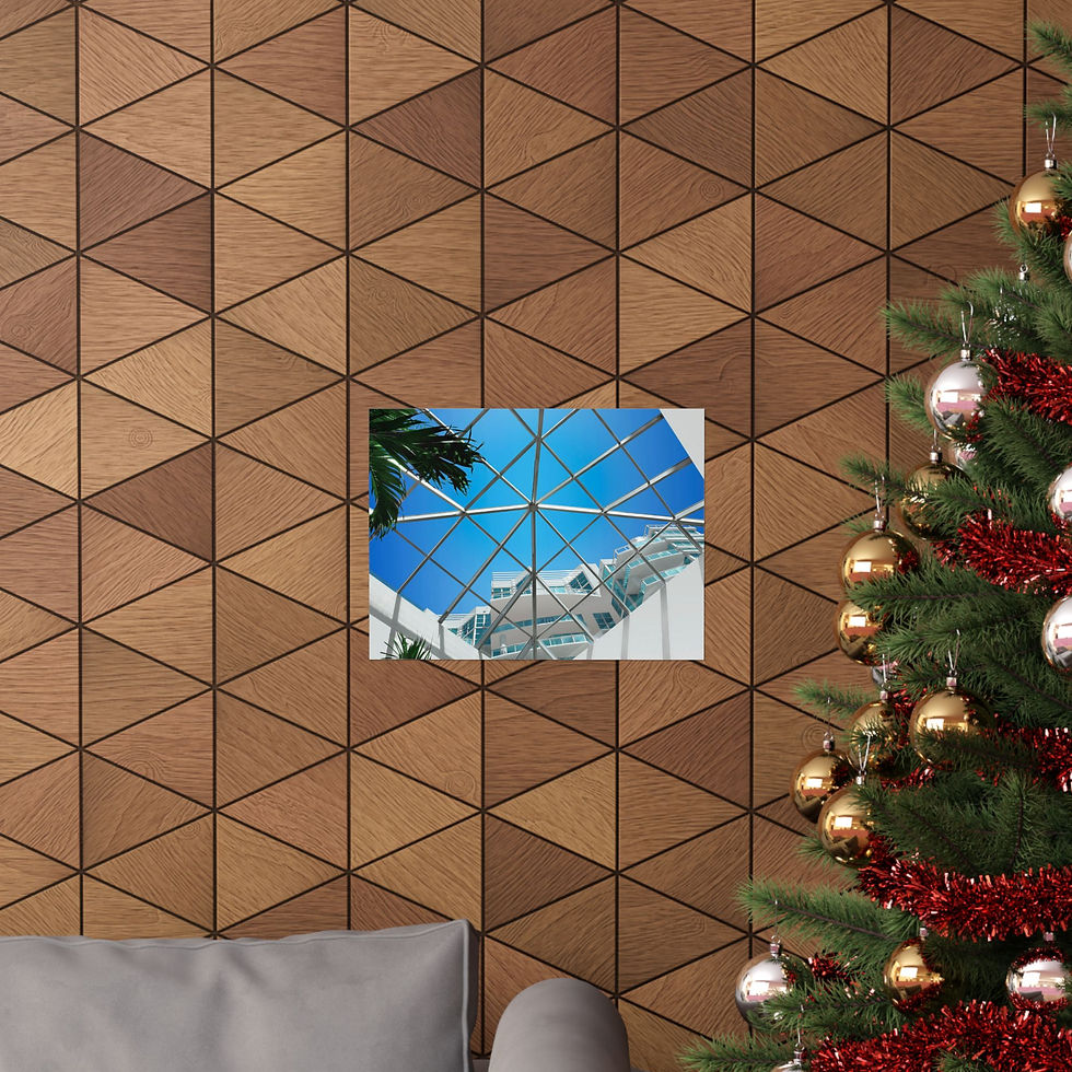 Miniatura: Skyline Architectural Matte Poster