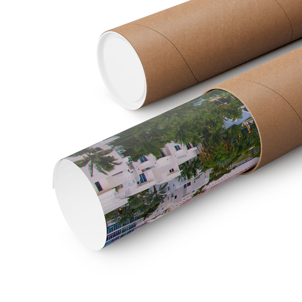 Miniatura: Tropical Cruise Wall Art Poster