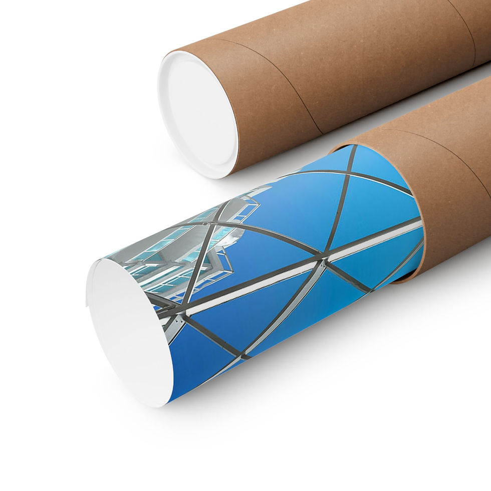 Miniatura: Skyline Architectural Matte Poster