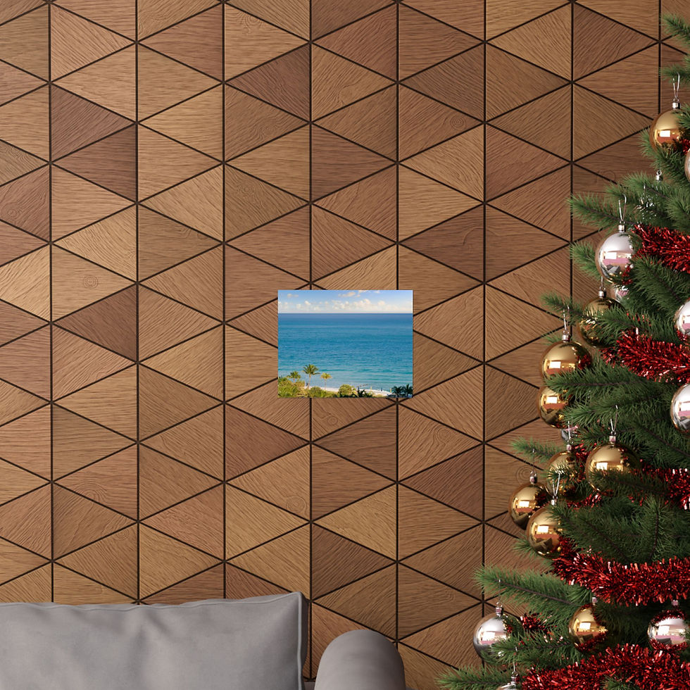 Thumbnail: Serene Beach Landscape Poster