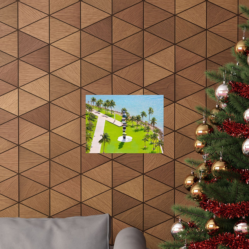 Thumbnail: Tropical Art Matte Horizontal Poster