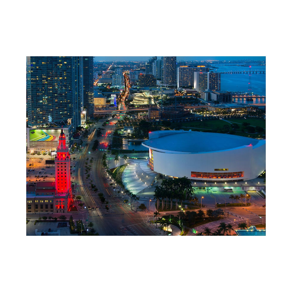 Miniatura: Cityscape Matte Poster