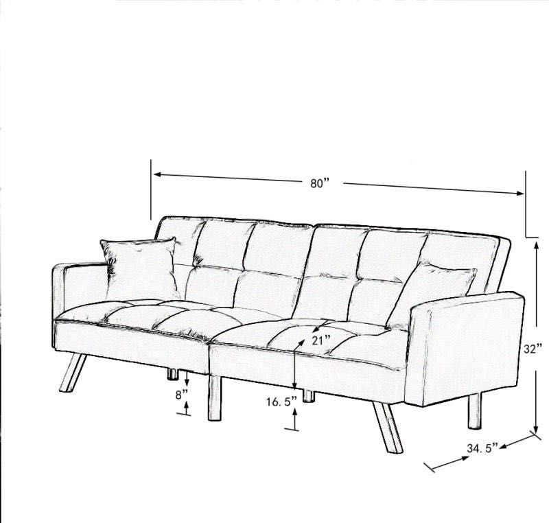 Thumbnail: Convertible sofa sleeper 1916