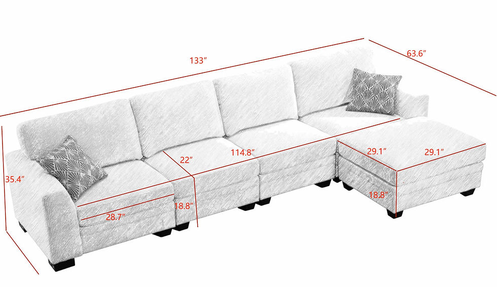 Thumbnail: Modular Flexible Combination Sectional 9090-5