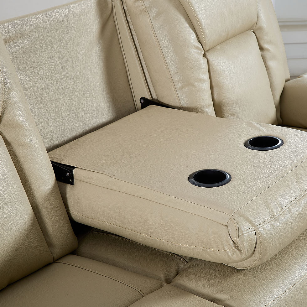 Thumbnail: Air Leather Recliner Sofa-227