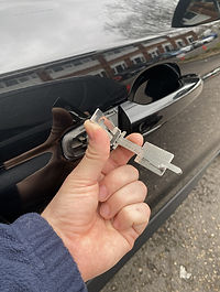 Land Rover unlocked after keys were locked inside the vehicle in Basingstoke
