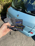 Renault Scenic spare key card supplied and programmed in Frimley