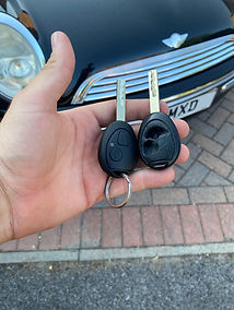 2004 BMW MINI spare car key in Hartley Wintney