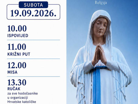 Hodočašće u Banneux 19.09.2026.