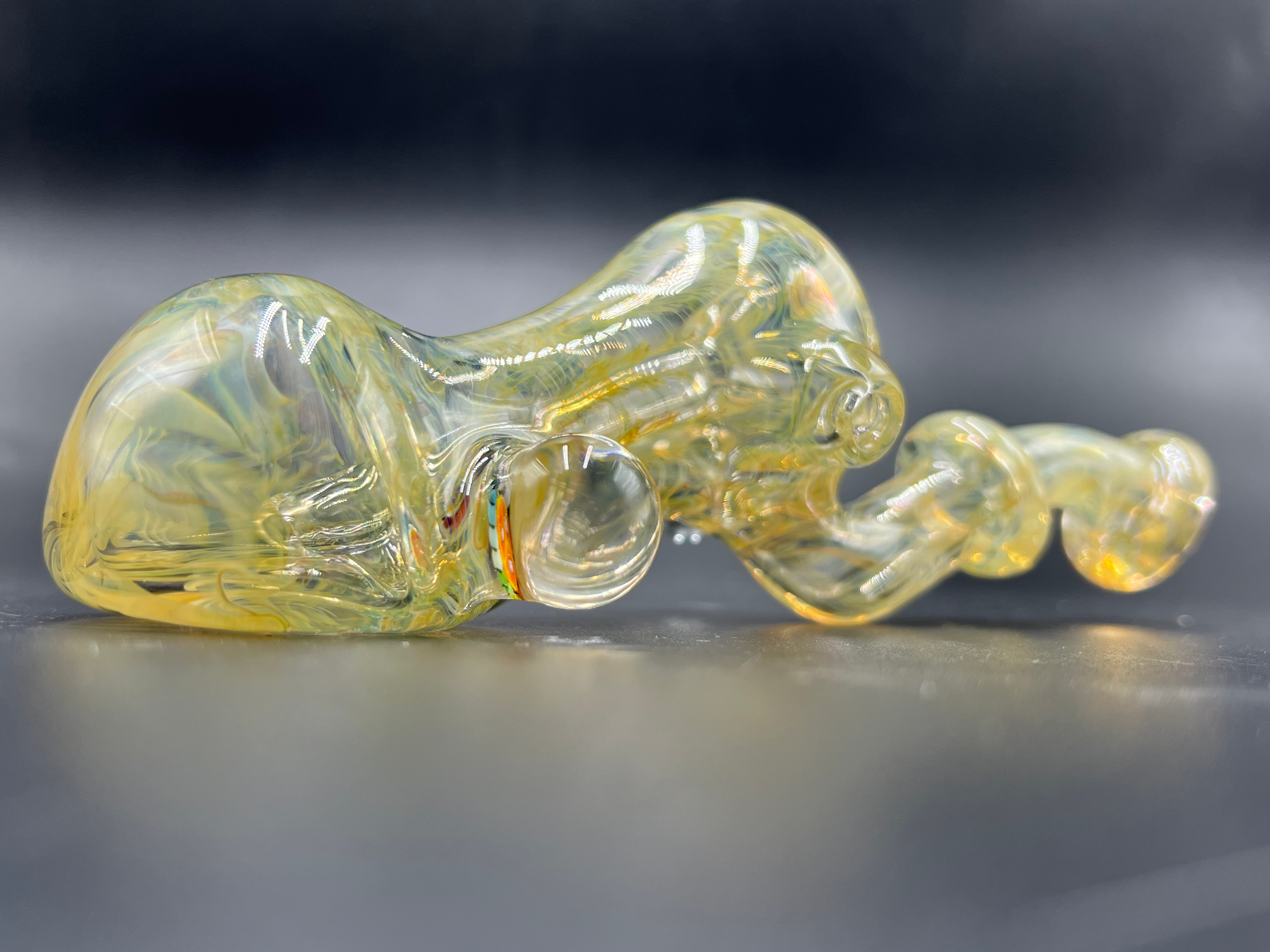 Whit V. Fume worked layback bubbler