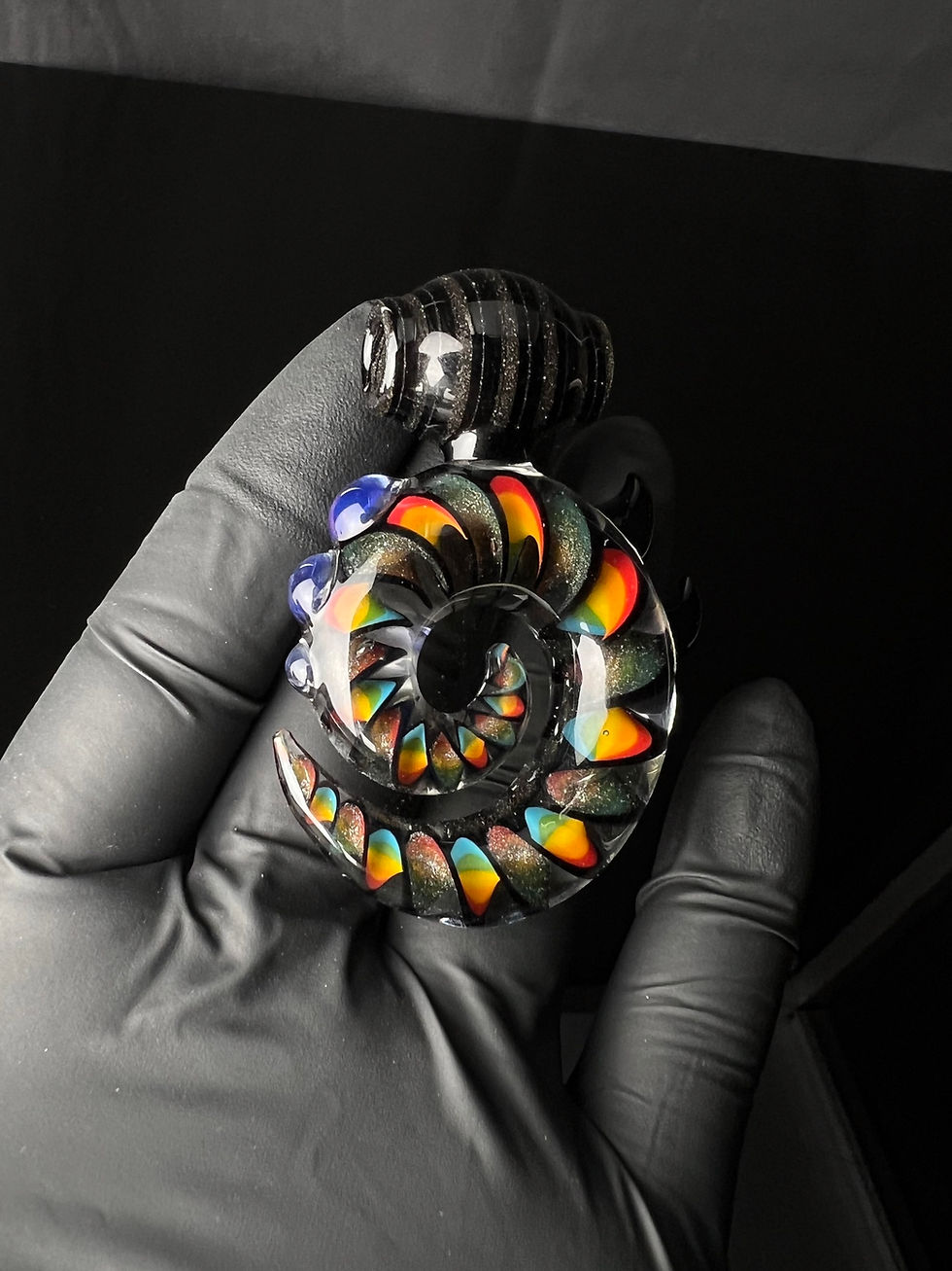 Adam Driver swirl pendant 