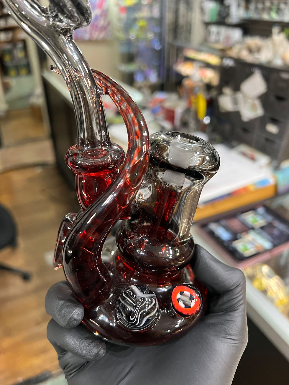 Thumbnail: Lyle W Glass Horn Dewar