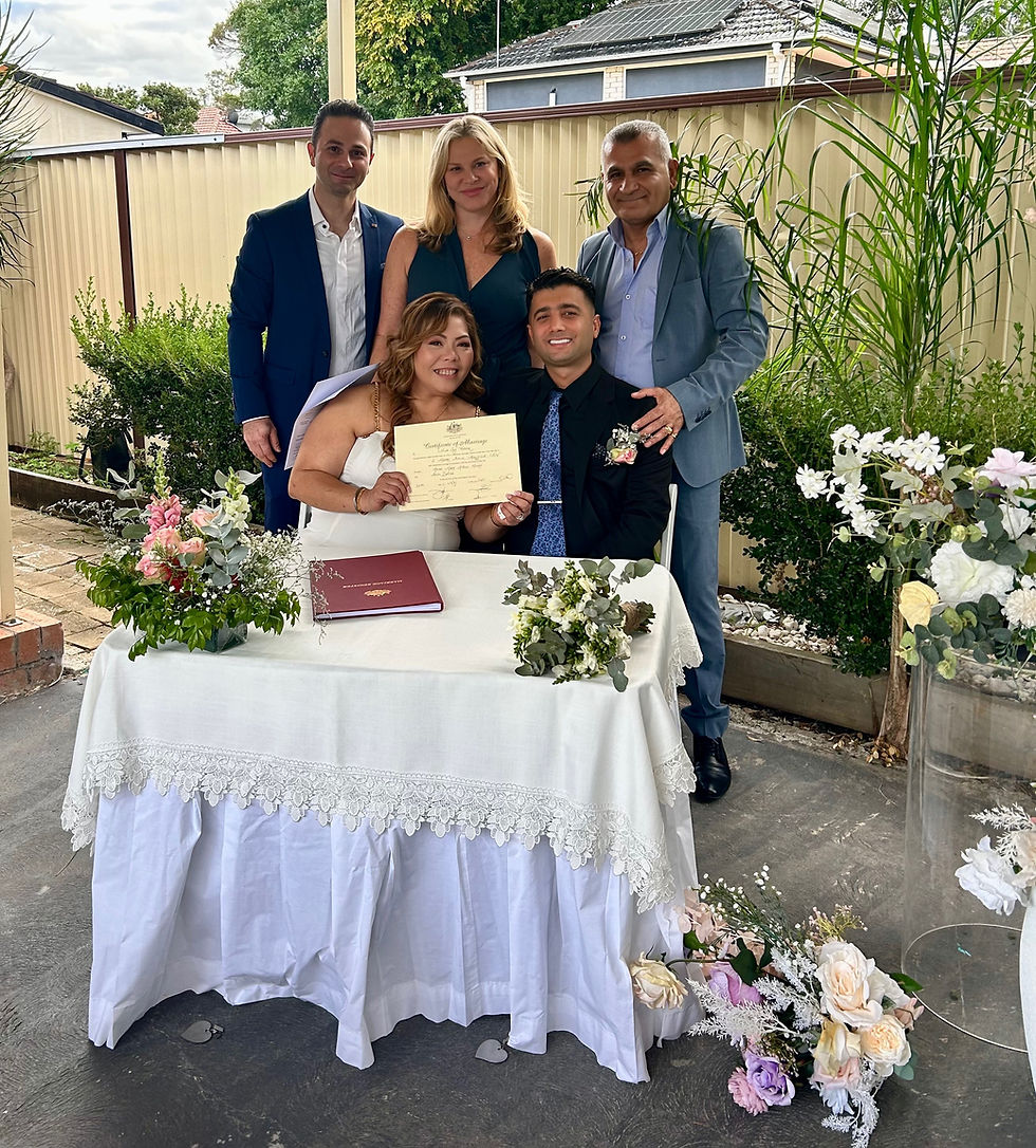 Ask Your Wedding Celebrant in Sydney