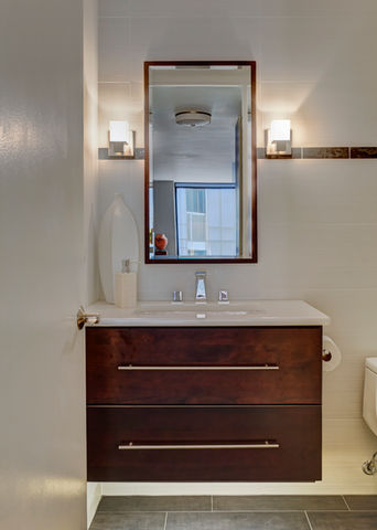 Masculine Powder Room