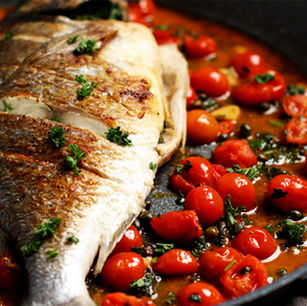 Sea Bream in Crazy Water: A Mediterranean Delight for Health and Flavour 