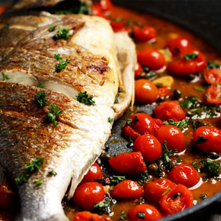 Sea Bream in Crazy Water: A Mediterranean Delight for Health and Flavour