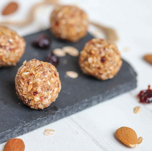 Almond Cranberry Energy Balls
