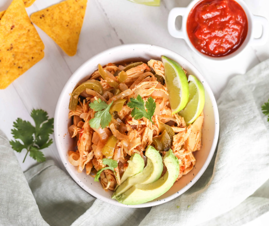 Slow Cooked Chicken Fajita