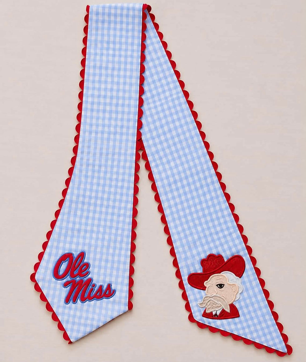Thumbnail: Ole Miss Wreath Sash