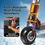 Miniature : TOURSOR X8P 13" Scooter électrique pliant avec siège 4000W*2 Batterie Double Mot