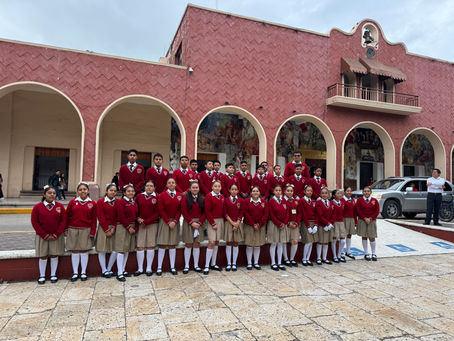 Instituto General Antonio de León presente en la inauguración del Distribuidor Vial “Obelisco por La Paz, General Antonio de León”