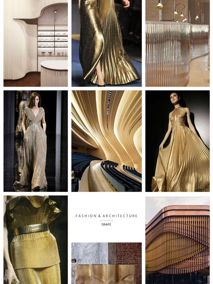 ARCHITECTURE vs FASHION - DRAPE