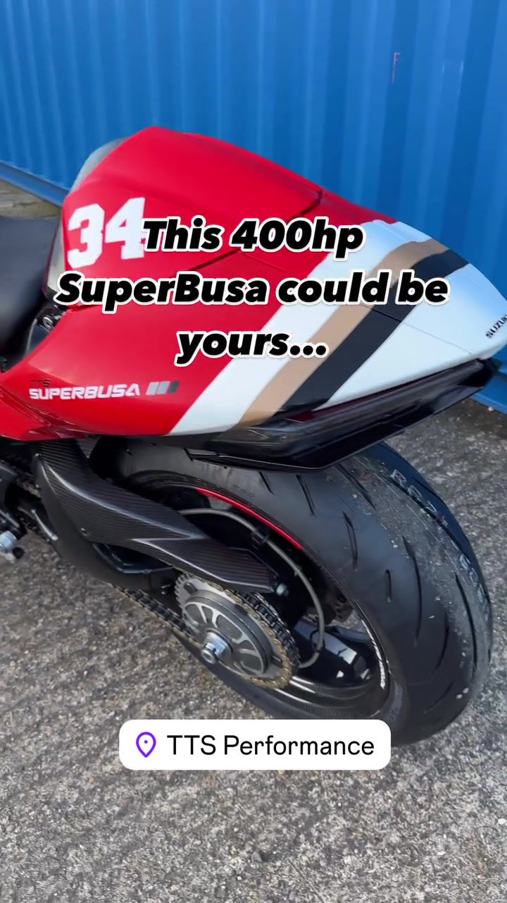 サムネイル： Suzuki GSX1300R Hayabusa Gen 3 スーパーチャージャーパッケージ 2021-on