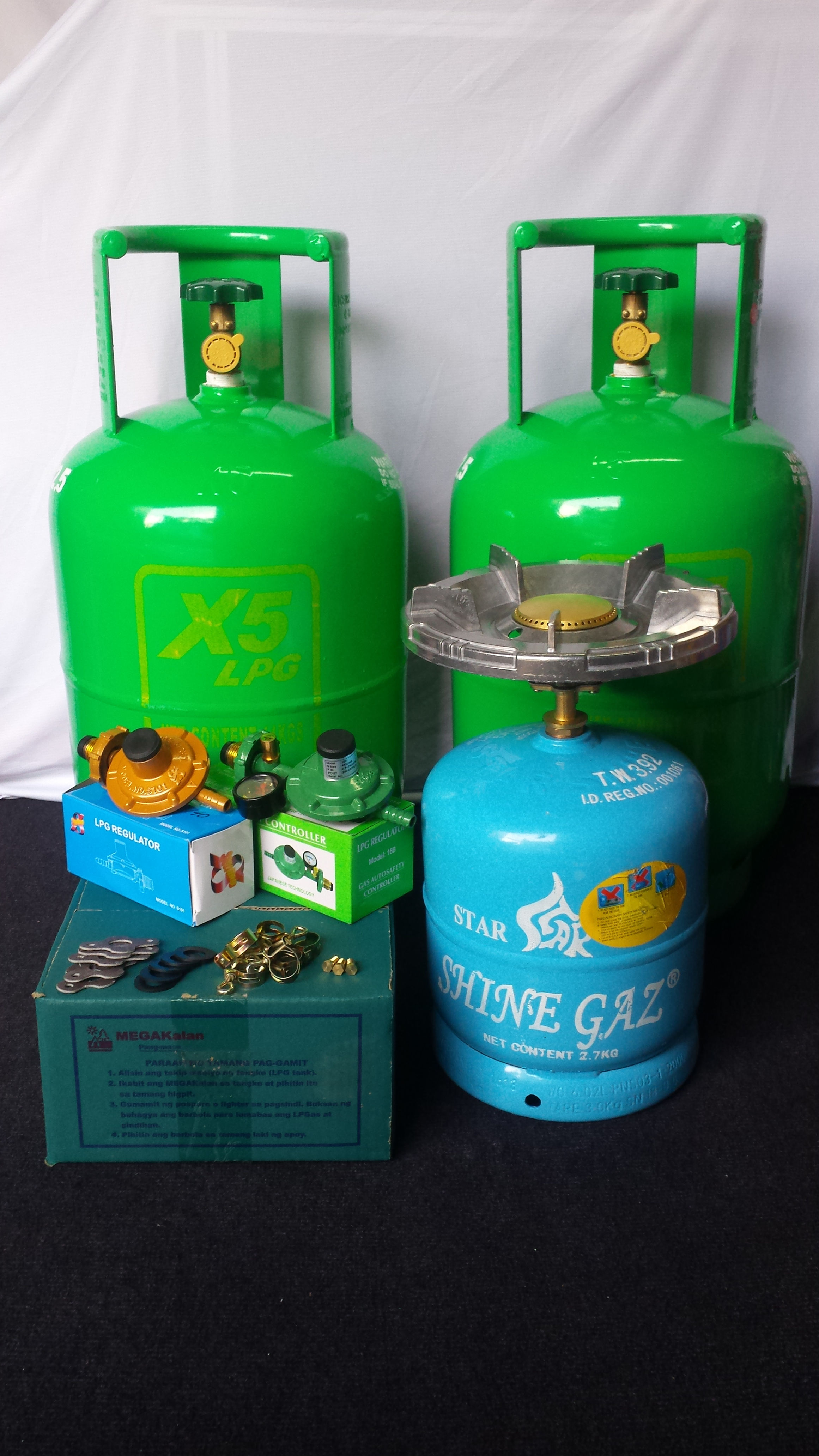 Brand new lpg tank, super kalan and spare parts