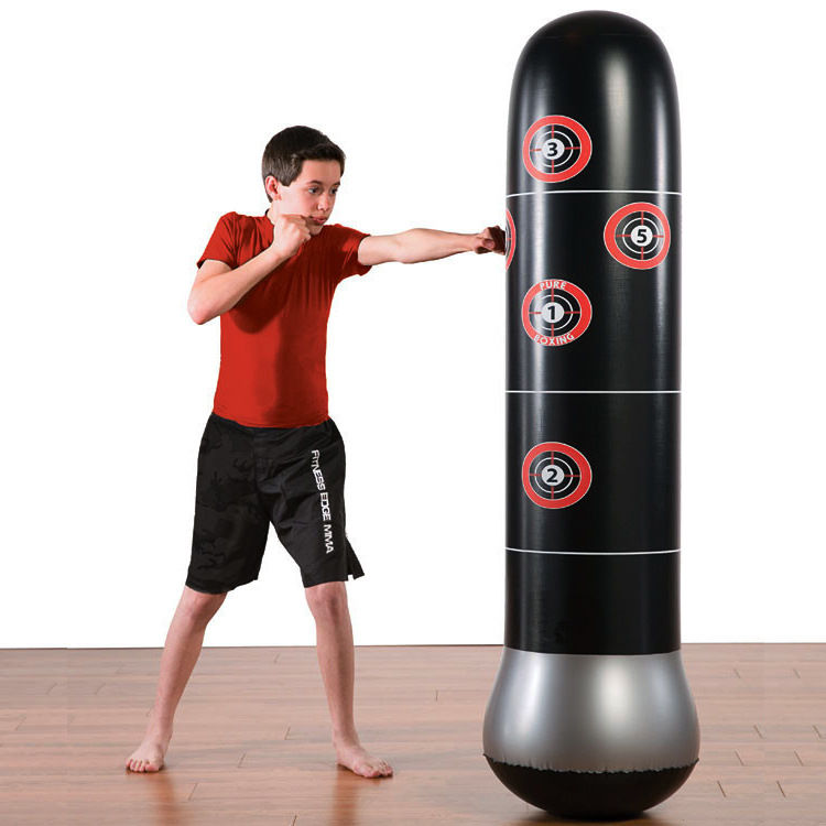 Thumbnail: Inflatable Stand-Up Punching Bag for Stress Relief