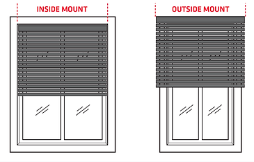 How to measure in mm Inside and outside