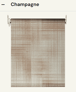 Roller Blind colour Champagne