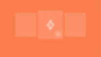 Thumbnail indicating interactions. Orange background with a shaded orange container over it. In the middle of the container is a white logo.