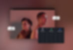 Imagen que muestra un navegador con 2 personas en una imagen y una tabla encima de la imagen que muestra los puntos del programa de partners.