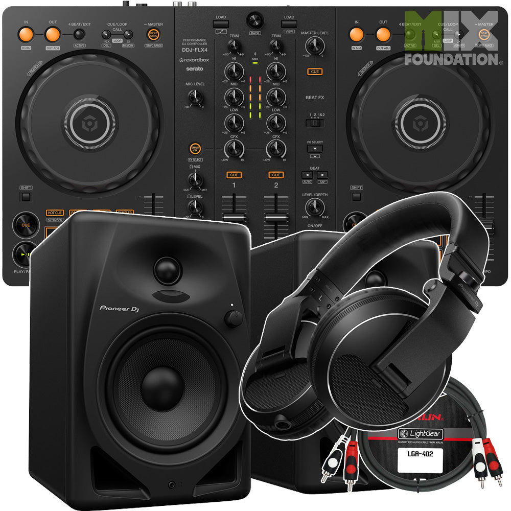 Pioneer DDJ-FLX4 2-Channel DJ Controller for Rekordbox and Serato DJ Lite